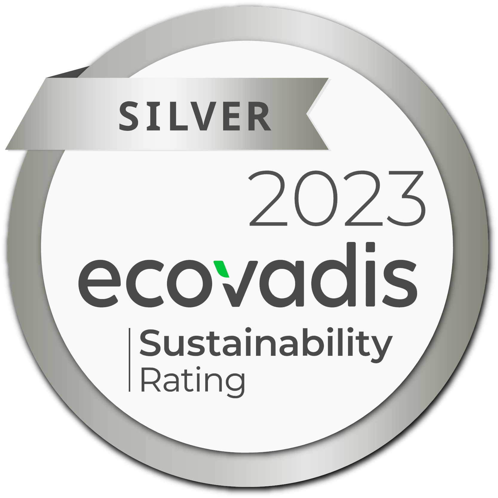 Ecovadis Sustainability Rating Silver