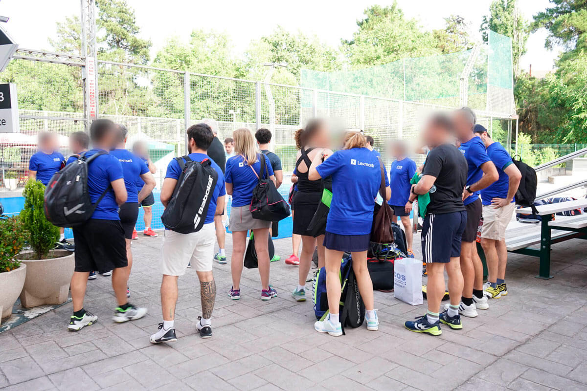 Integrantes del torneo COS Padel Tour 2025