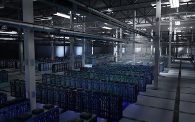 servidores en un almacen data center