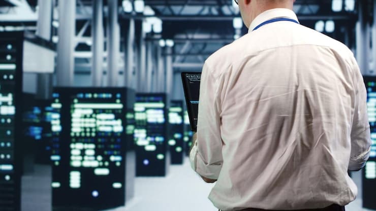 reparador ejecutando en un centro de datos